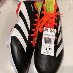 Adidas Predator League FG Soccer Cleats Size 12