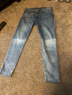 Levi's 36x34  Men's 512 Denim Slim Fit Straight Jeans - Blue EUC