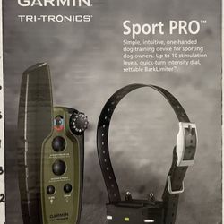 Garmin Tritonics Sports Pro Dog Training Device