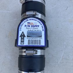 2” Full Flow Sewage Check Valve