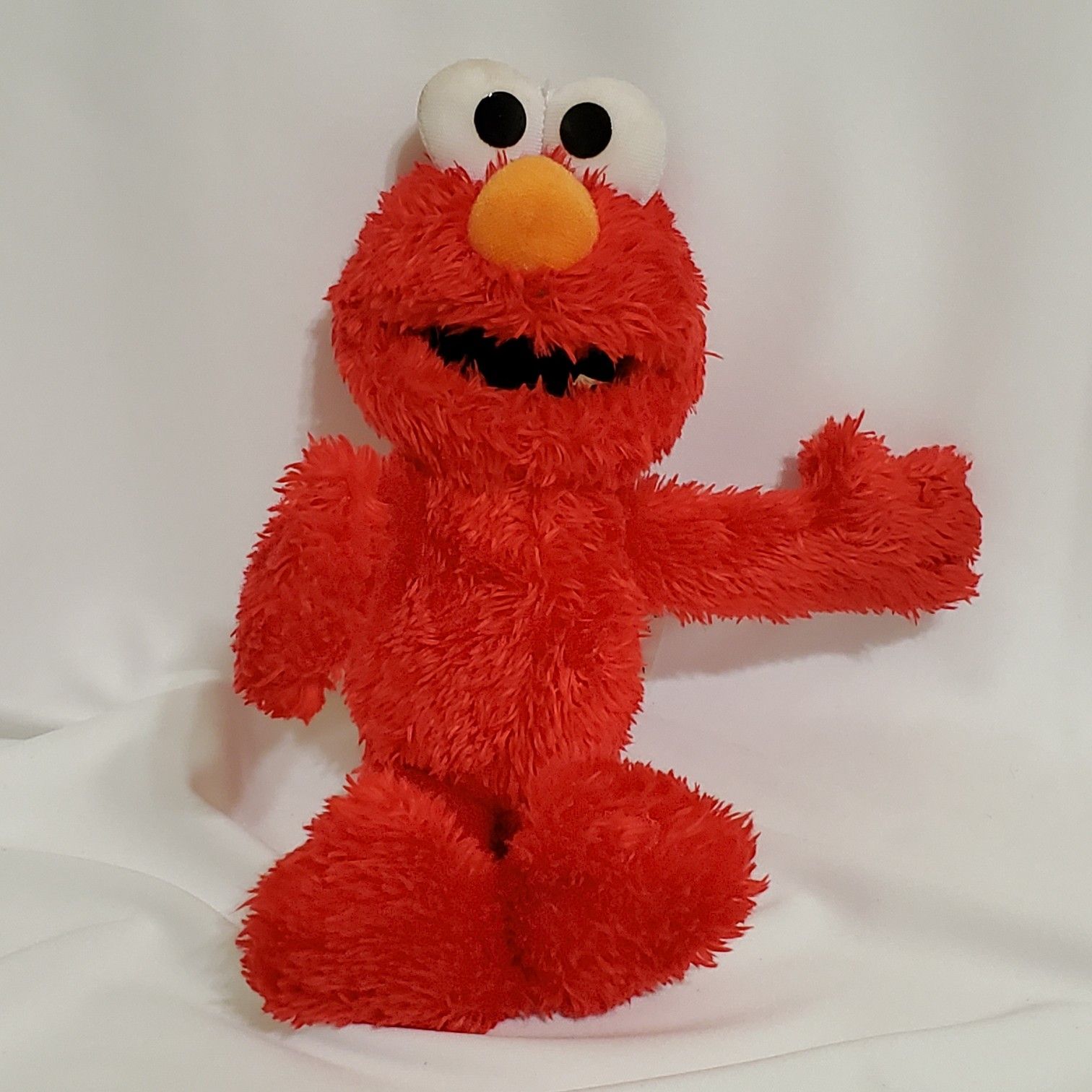 Sesame Street Soft Fuzzy Elmo 10" Approx. Plush Stuffed Animal Toy