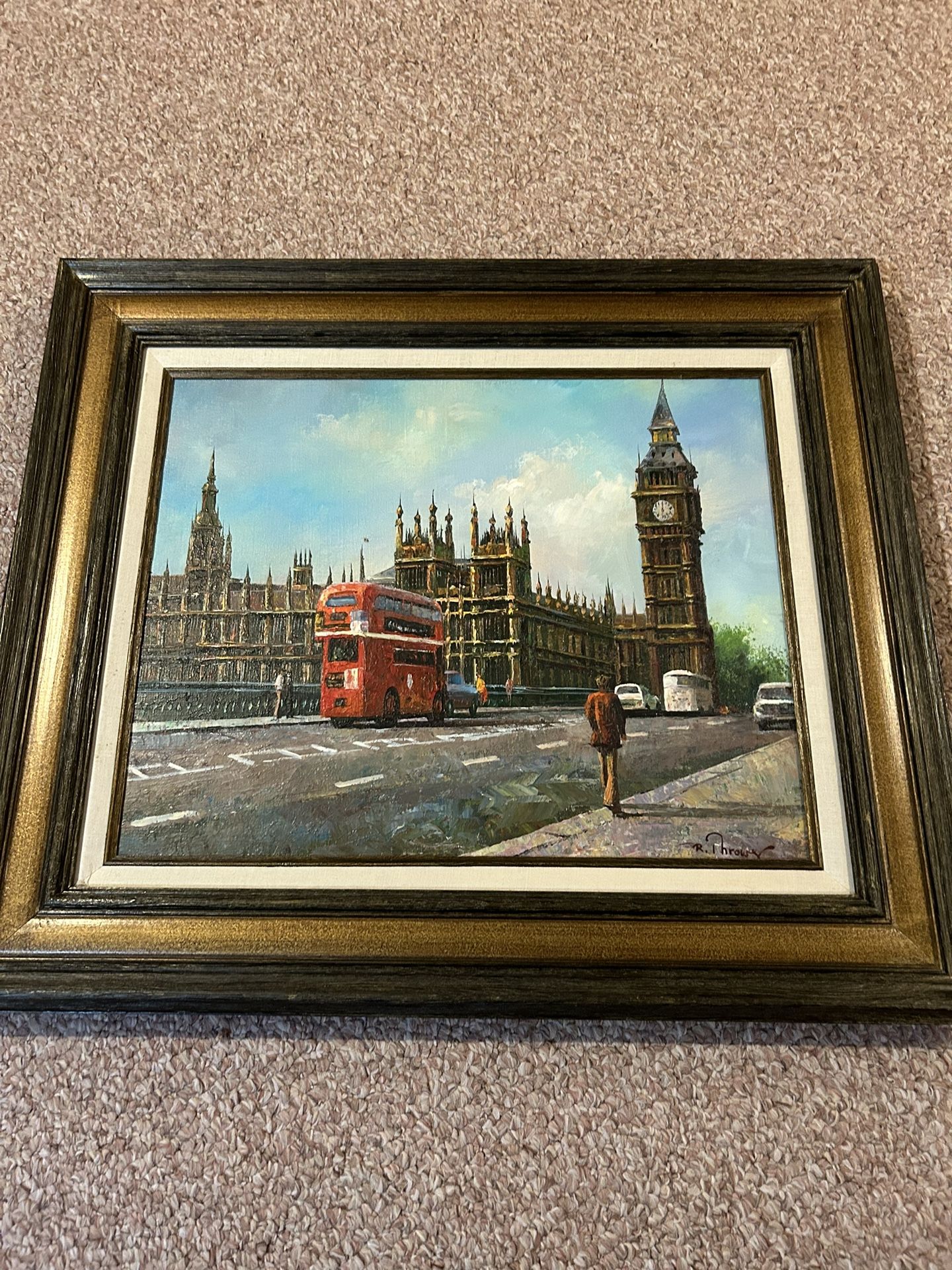 Painting of London BUS