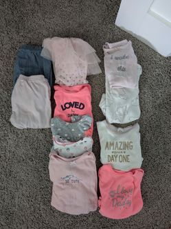 Lot of 12 month girl clothing items
