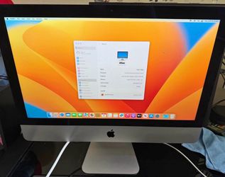 Apple 21.5" 4K iMac - 3.0GHz Core i5 - 16GB RAM - 1TB Fusion - macOS 13 Ventura