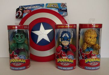 Marvel 4pc Captain America Set
