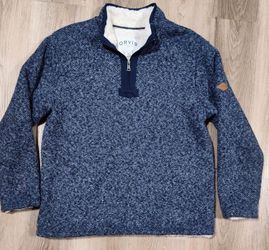 Orvis Quarter-Zip Sherpa-Lined Fleece Pullover