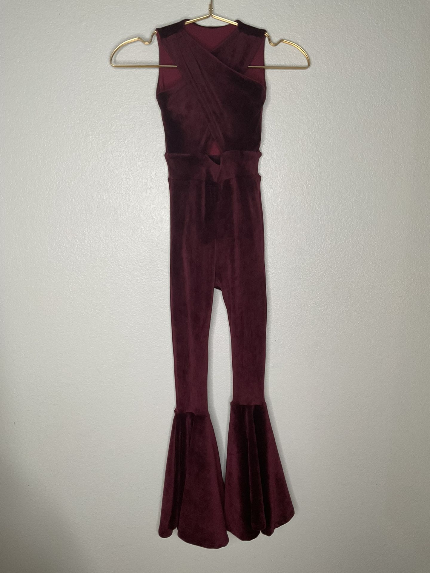 Selena Quintanilla-inspired velvet jumpsuit Costume Girls