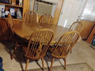 Dining Table With 6 Chairs 