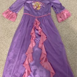 Disney Store Rapunzel 7/8 Ruffled Nightgown