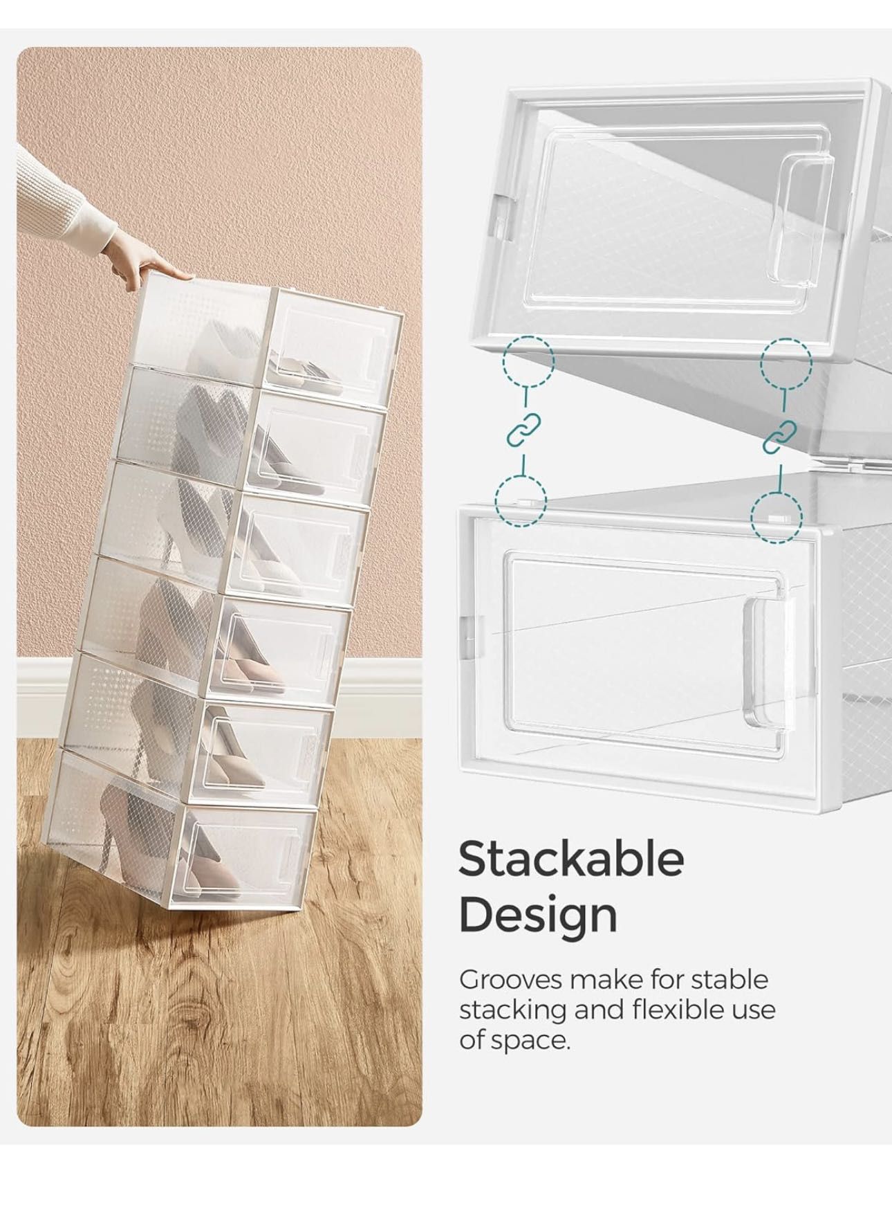 Shoe Boxes, Pack of 36