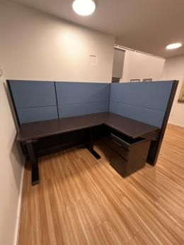 Sit-Stand Herman Miller Cubicles – 54” High, 6x4 & 6x6, Refurbished w/ Power