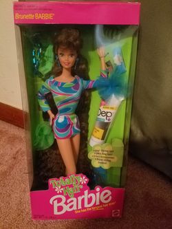 Totally Hair Brunette Barbie 1991 Edition