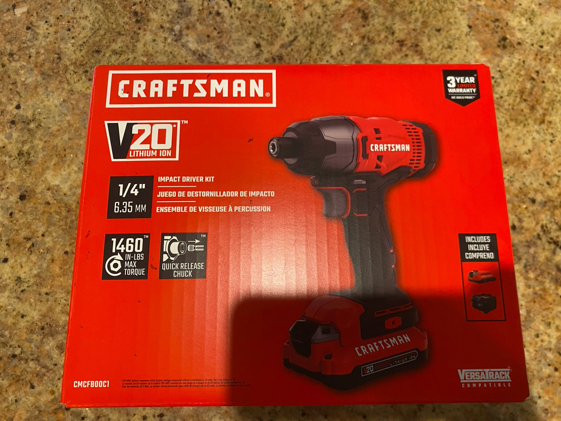 Brand New Craftsman V20 Impact Drive