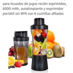 Licuadora Personal Inalámbrica 24 Oz 