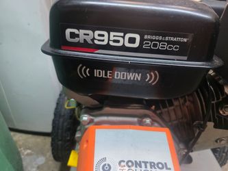 Husqvarna power washer 3200psi semi new hose and gun