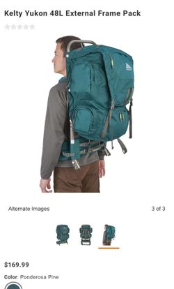 Kelty camping backpack