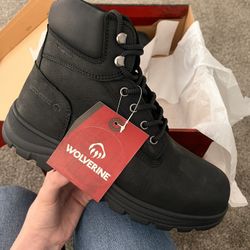 Black Work Boots