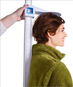 Tetuga Portable Stadiometer Height Measuring Rod 8-82" 20-210cm w/ Carry Bag