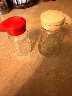 Nice Vintage Glass Salt Shaker