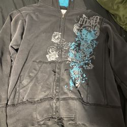 Vintage Y2K Jacket Affliction MMA Elite Style Skater