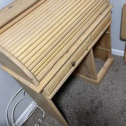 Wood Slide Desk 