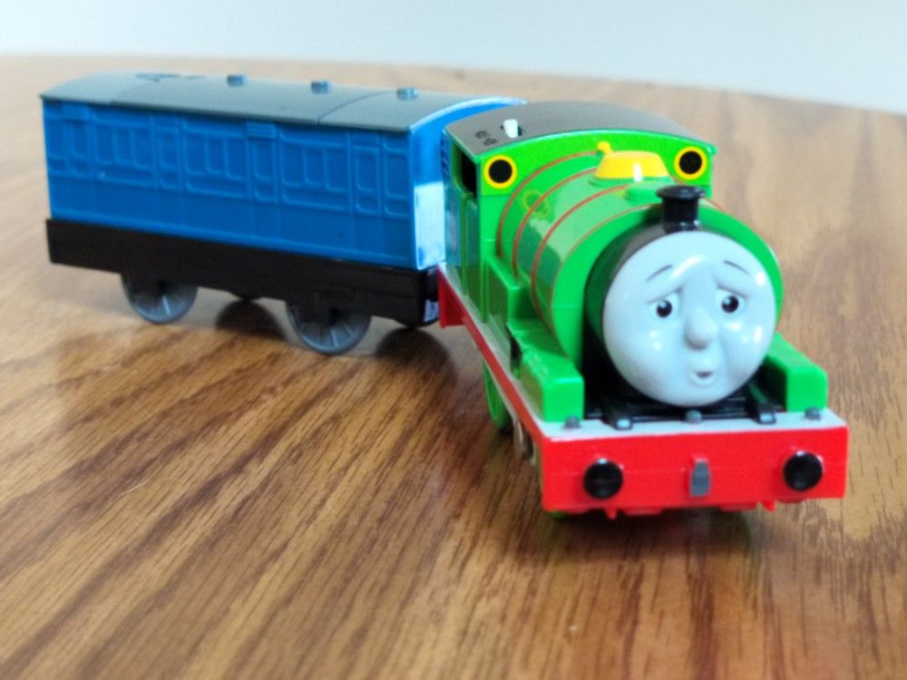 2007 Hit Toy Thomas & Friends Hit Toy Trackmaster Percy-No Remote Control