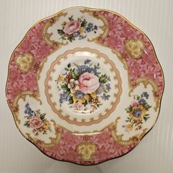 Royal Albert Lady Carlyle Fruit Dessert (Sauce) Bowl 6.25" Diameter