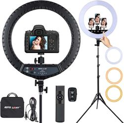 Ring Light with Tripod and Phone Holder