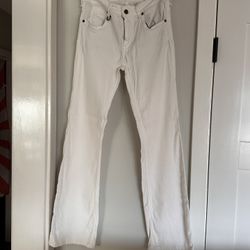 Burberry Brit White Denim Jeans Size 30 Waist