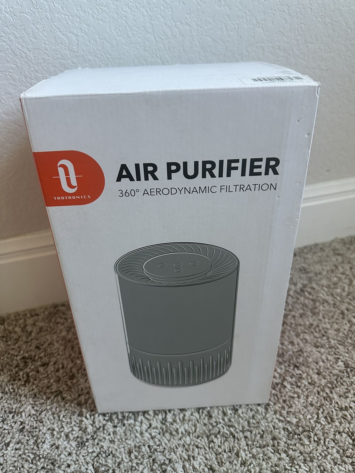 TaoTronics Air Purifier with 3-in-1 True HEPA Filter Desktop Air Cleaner machine