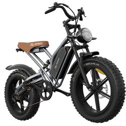 JANSNO X50 Fat Tire Electric Bike for Adults,NFC Display