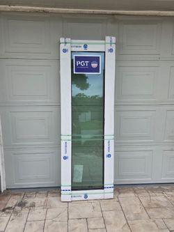 Brand New 21.5W x 69H PGT Impact Vinyl Casement window