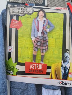 Beetlejuice Astrid Child Costume Small and Medium