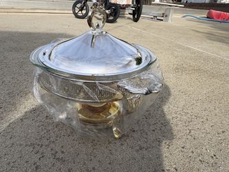 Glass Hot Pot with Alcohol Stove
