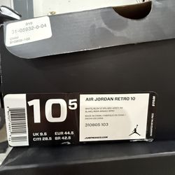 10.5 Jordan Retro 10