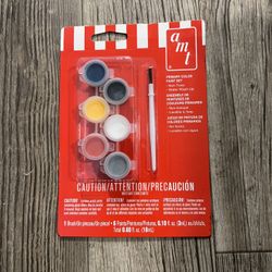 Primary Color Paint Set, With Paint Brush, model paint set.