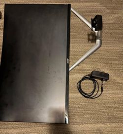 Acer Monitor with Stand and Power Adapter