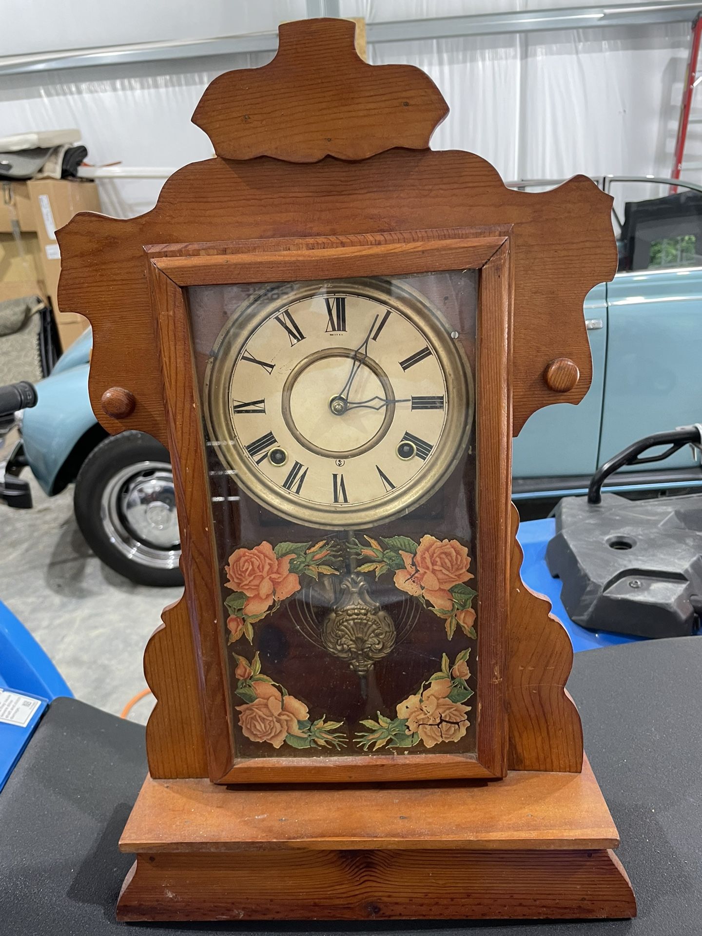 Old Ginger Bread Clock $40 Obo
