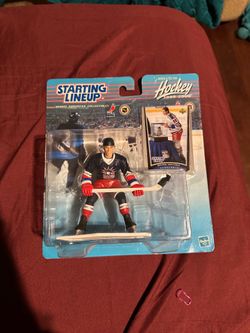 Wayne Gretzky 1(contact info removed) Starting Lineup Figure New York Rangers Sealed