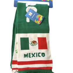 2014 FIFA World Cup Scarf Mexico Brasil