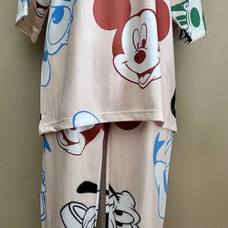 Mickey and Friends Tshirt and Pants Set