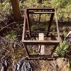 Small Antique, Folding Typewriter Table $20