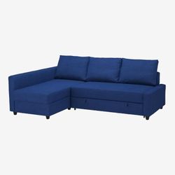 Sleeper Sectional, Blue, Perfect Condition, IKEA