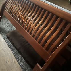 Mission Style CA King Bed Frame