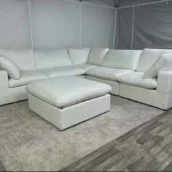 White Cloud Couch Modular Sectional Sofa 