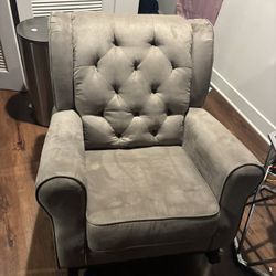 Grey Rocking Chair 