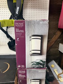 Home decorations medium Mullen LED wall lantern