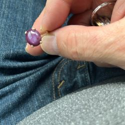 Gold Ring W/ Star Ruby
