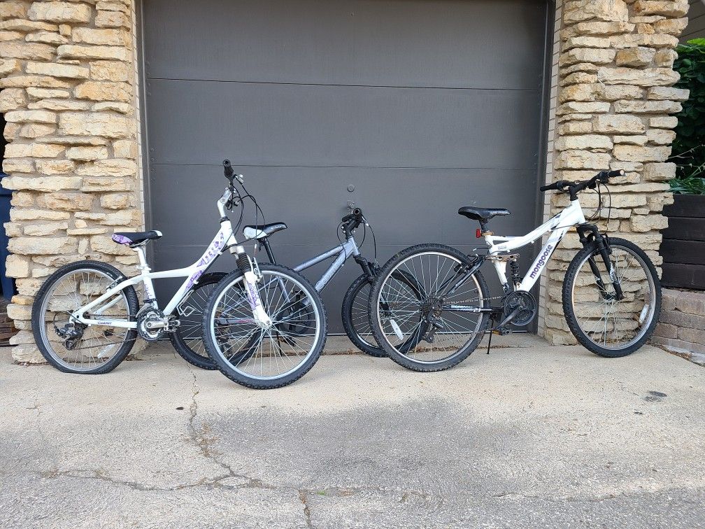 Three Bicycles