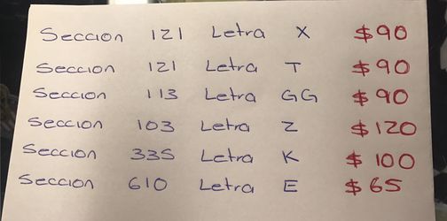 BOLETOS MEXICO VS URUGUAY